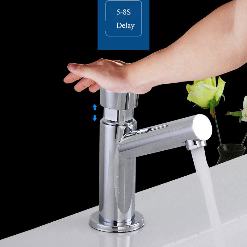 Home Bar Sink - Keran Tekan Sentuh Bak Mandi Keran