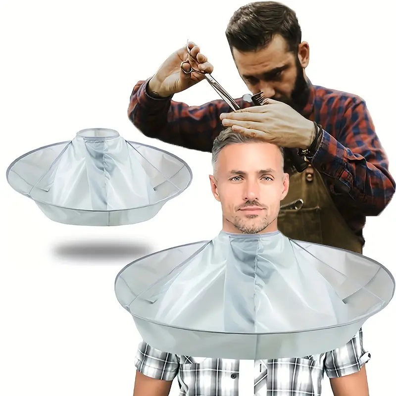 Home Barber - 1pc Jubah Potong Rambut Desain Payung