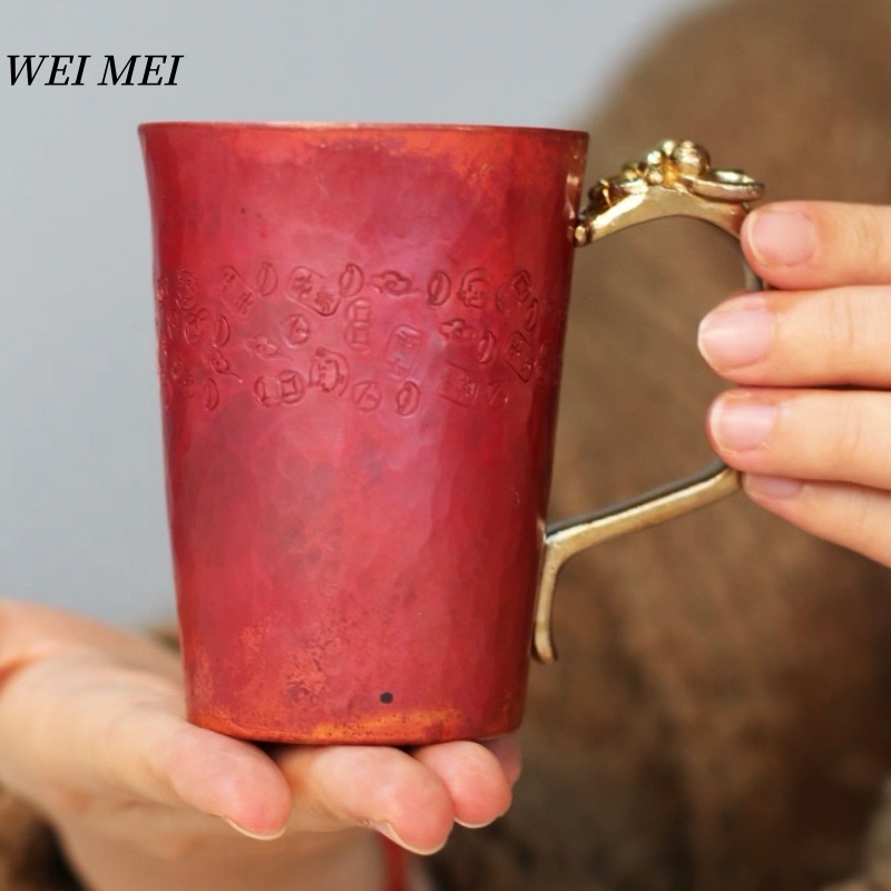Mule Copper Mug - Cangkir Kopi Sarapan Tembaga Vintage Buatan