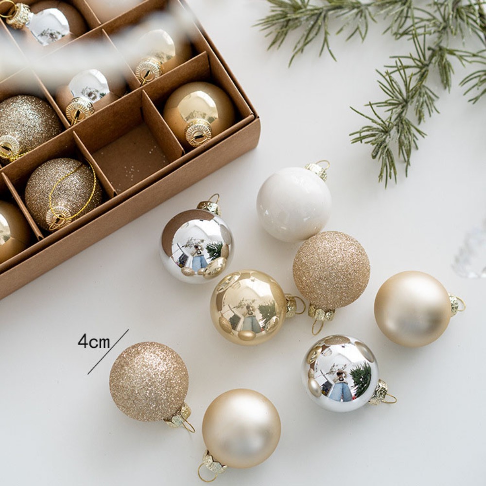 Highball Glass Set - 25PCS Set Bola Natal Kaca Berkualitas