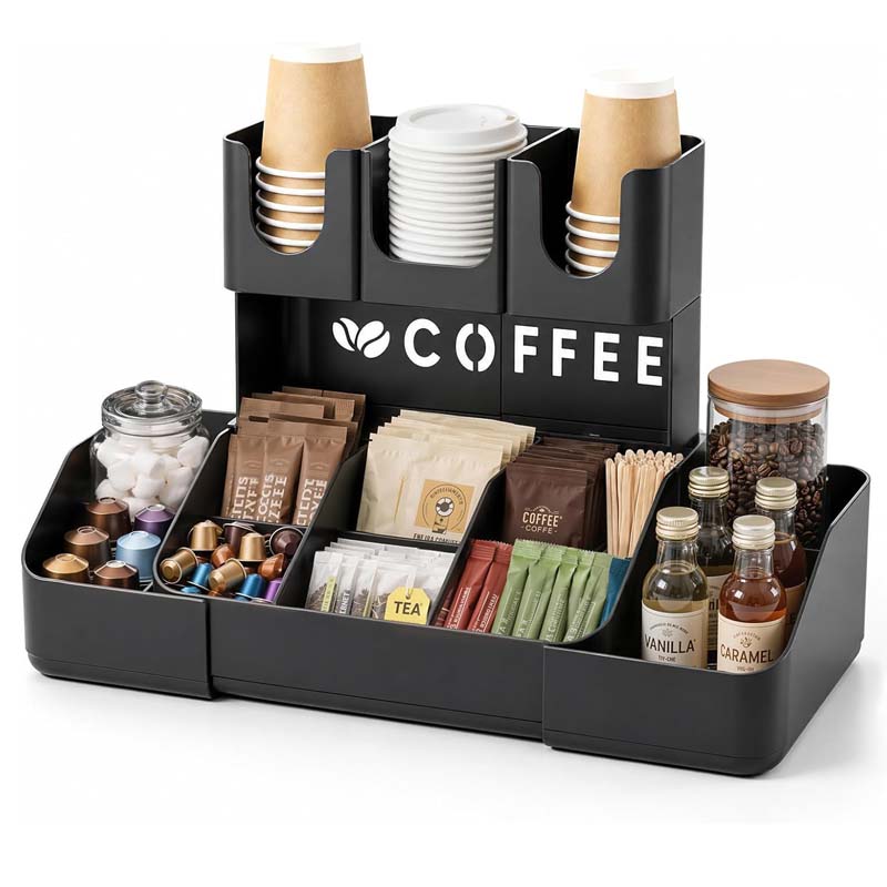 Home Bar Setup - Organizer Stasiun Kopi 2 Tingkat Untuk