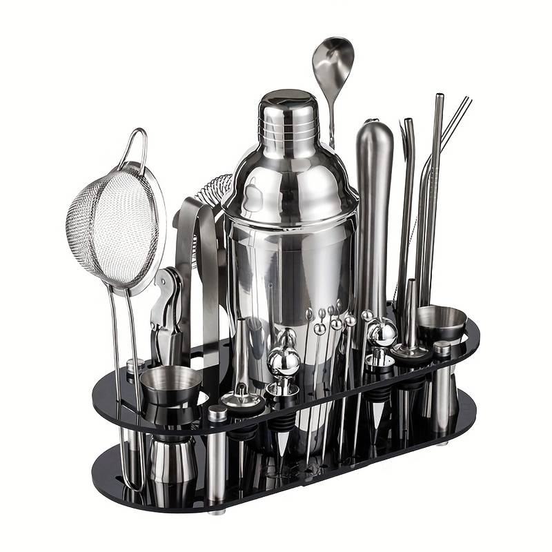 Home Bar Setup Kit - Koleksi Perlengkapan Bar Bergaya, Peralatan Pembuatan