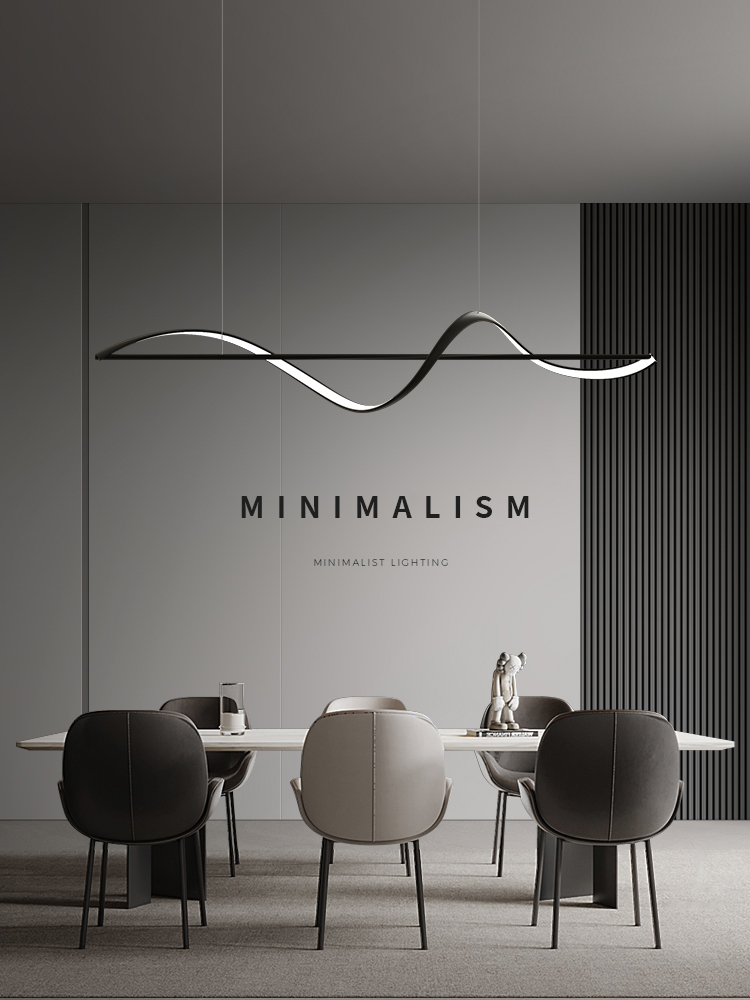 Home Bar Word - Lampu gantung Led minimalis Modern, lampu