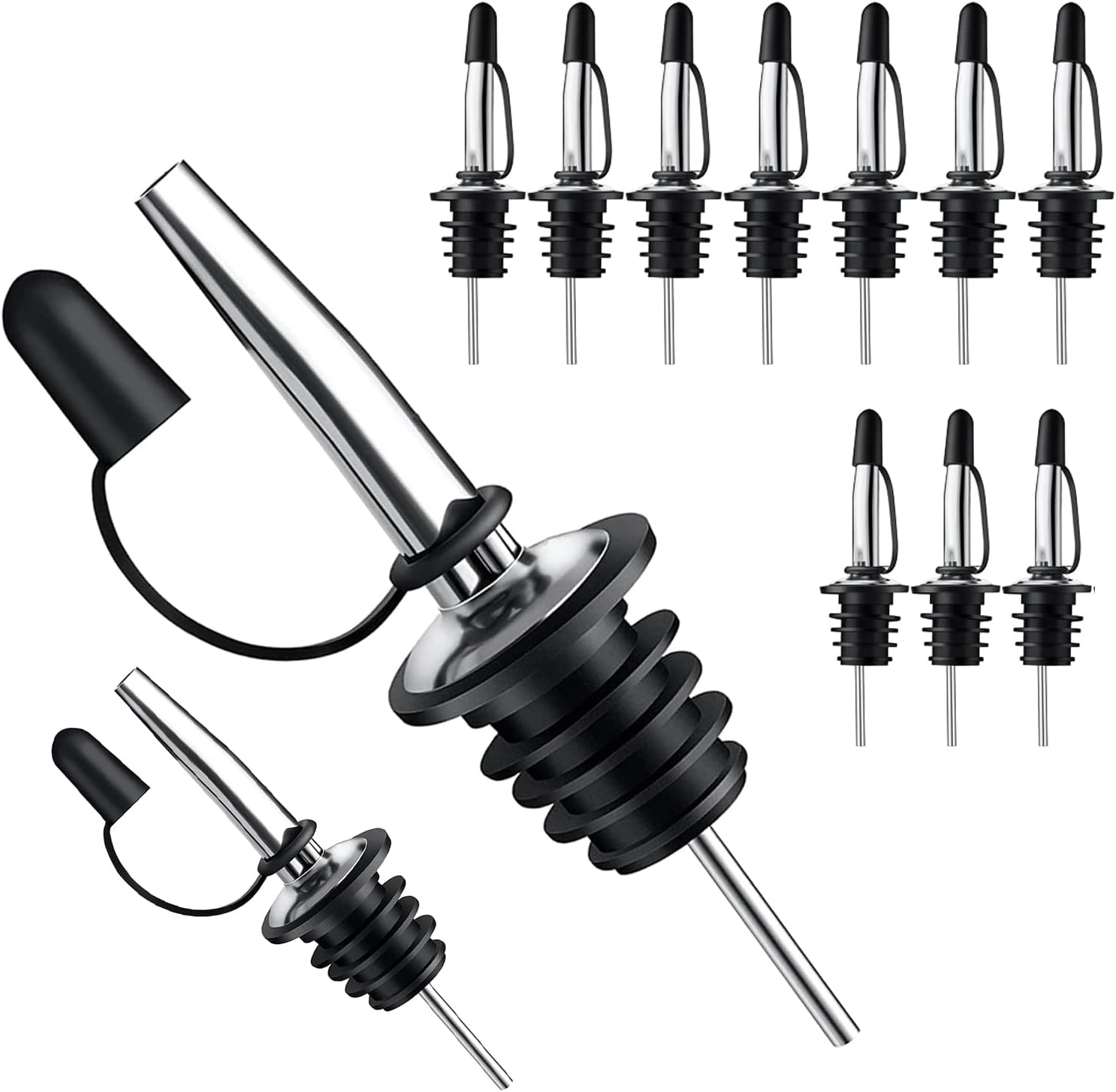 Speed Pourer Cap - 12 Paket Corong Tuang Minuman Keras