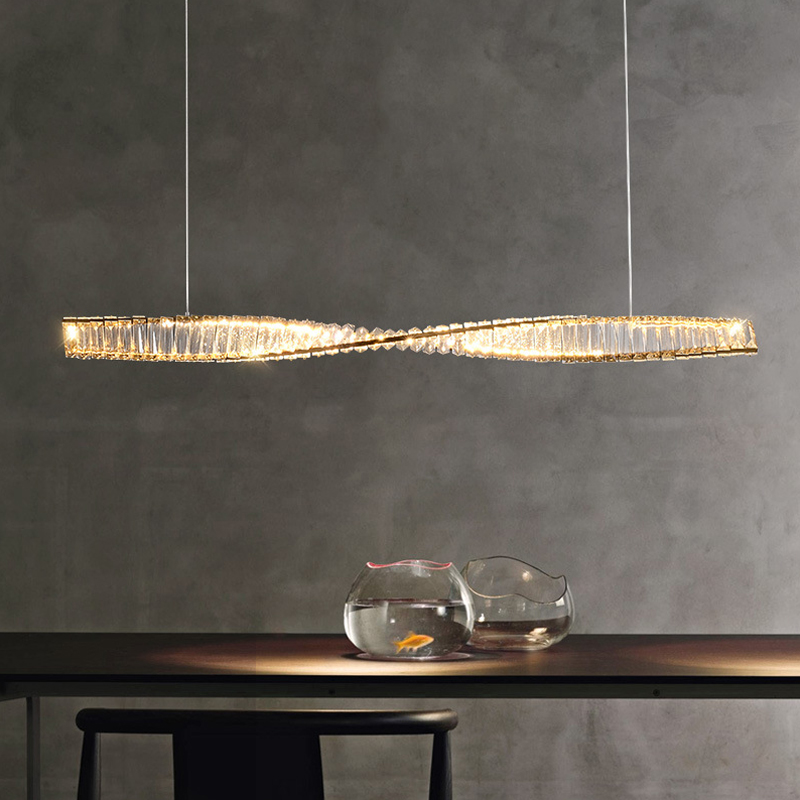 Home Bar Word - Lampu gantung kristal LED, alat penerangan