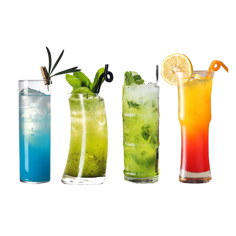 Highball Glass Set - Gelas Highball Kristal Kaca Kreatif Bebas
