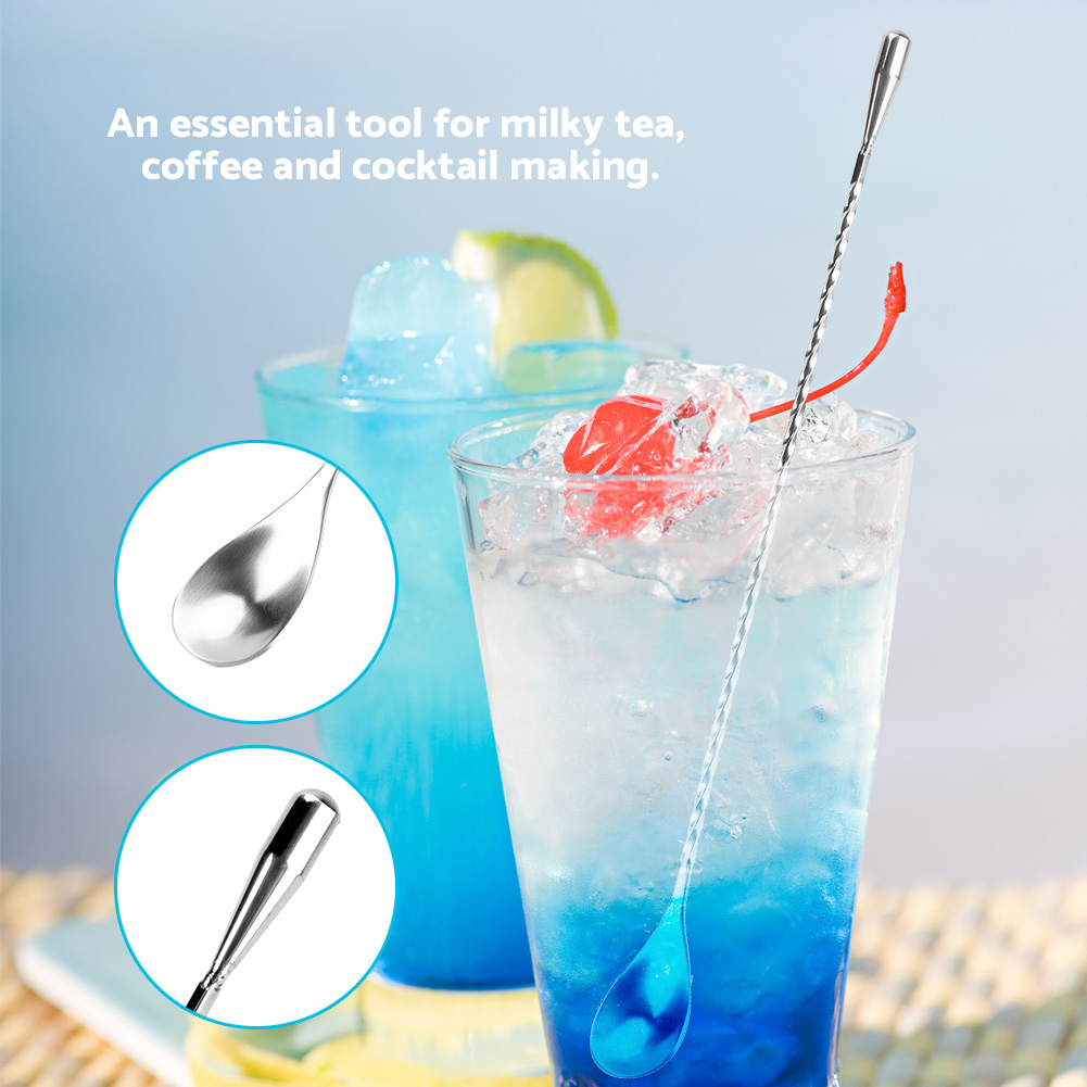 Bar Spoon Twisted - Sendok Pengaduk Bar Sendok Bar Baja