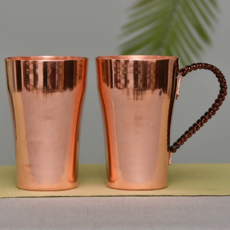 Mule Copper Mug - Mug Susu Bir Tembaga Murni Buatan
