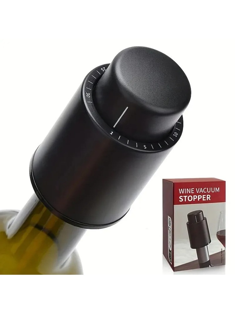Wine Preservation Pump - Pompa vakum penyimpan anggur, tutup penghenti