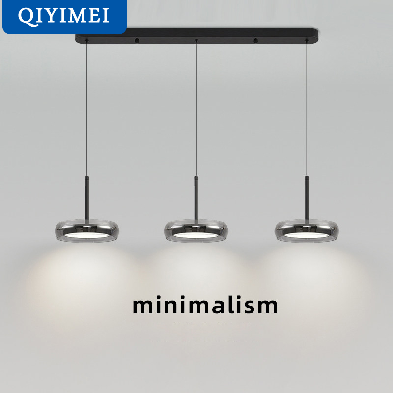 Home Bar And Counter - Lampu Gantung Tiga Kepala Minimalis LED