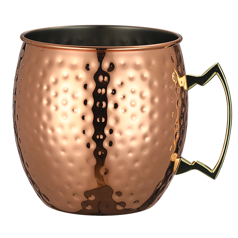 Mule Copper Mug - Mug Mule Moskow dipalu besar, Mug