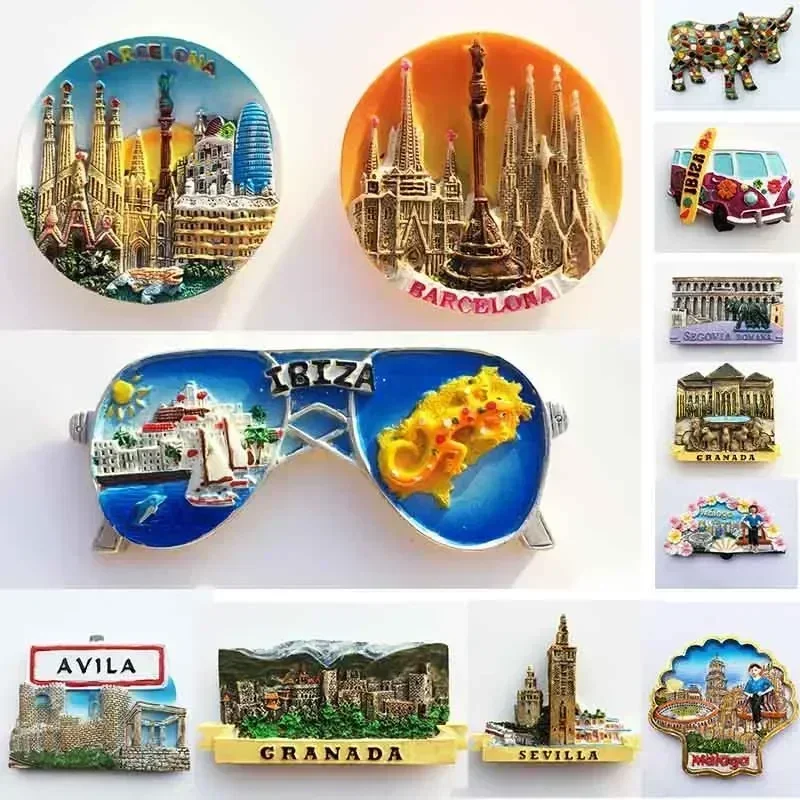 Home Barcelona - Barcelona Spanyol Magnet Kulkas Columbus Granada