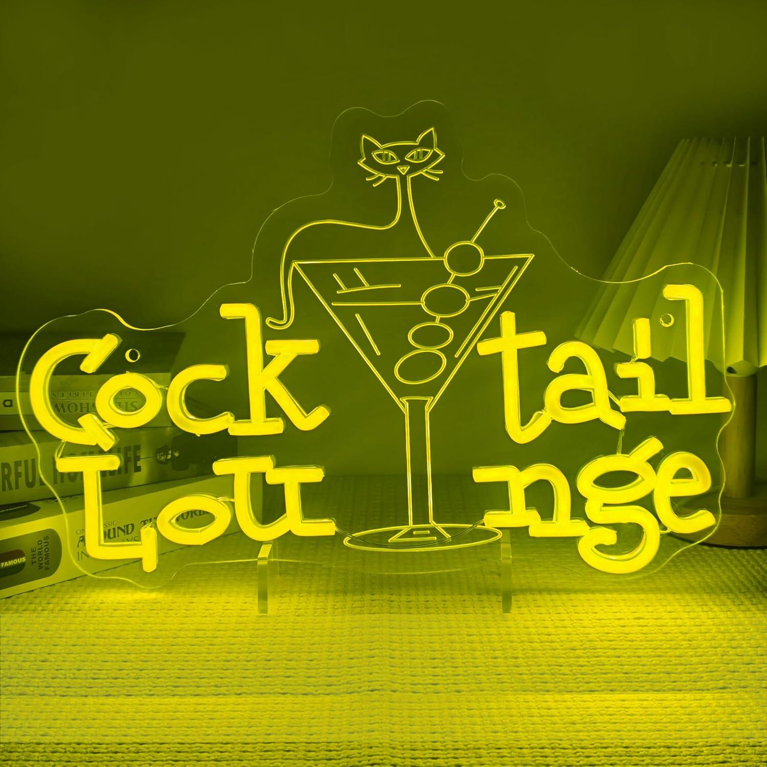 Home Bar Signs - Lampu Neon LED Dimmable untuk Bar,