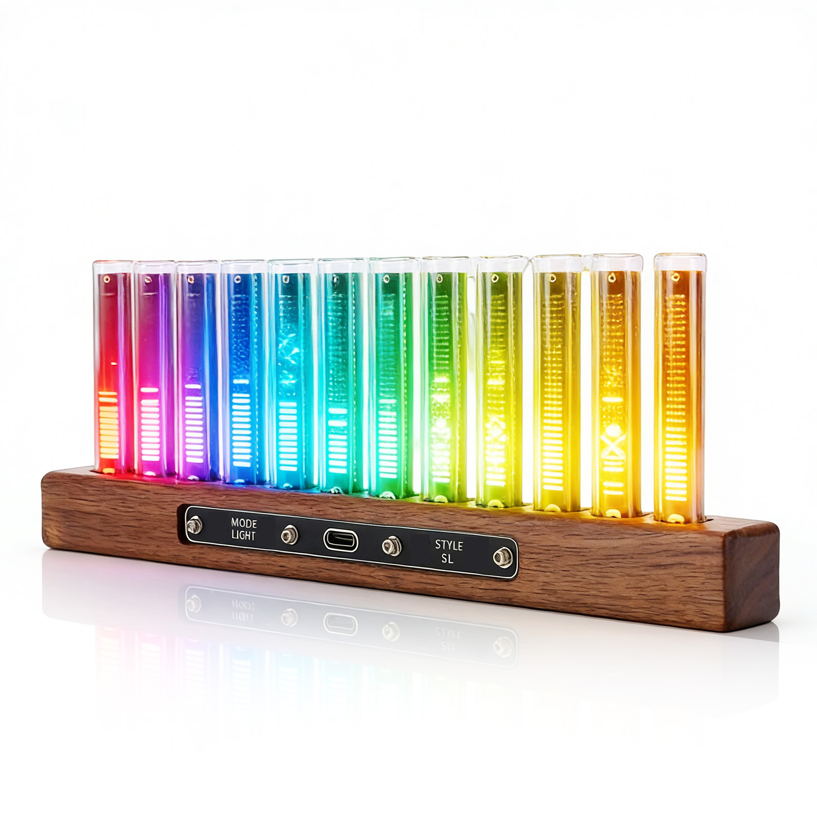 Home Bar Shelf - Tampilan Spektrum Musik LED Penganalisis Audio