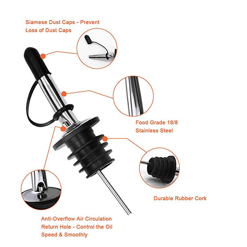 Cerat penuang kecepatan baja t - Speed Pourer Cap ulasan dan harga