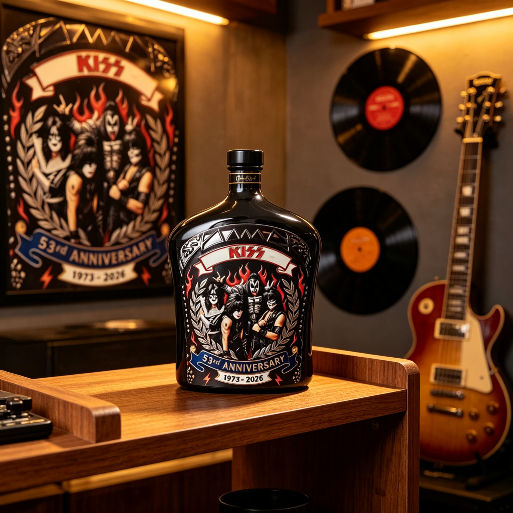 1973-2026 KISS Band Rock Heavy - Home Bar And Counter ulasan dan harga