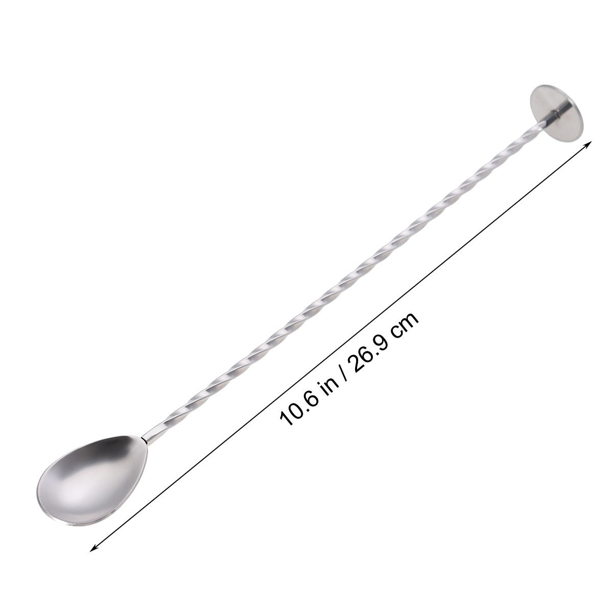 Sendok Bar Koktail Baja Tahan  - Bar Spoon Twisted ulasan dan harga
