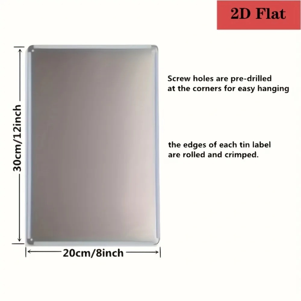 8×12 Inci Plakat Logam Dapat D - Home Bar And Restaurant ulasan dan harga