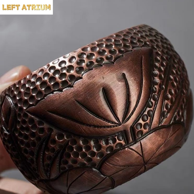 Mug Kopi Tembaga Murni, Ukiran - Mule Copper Mug ulasan dan harga