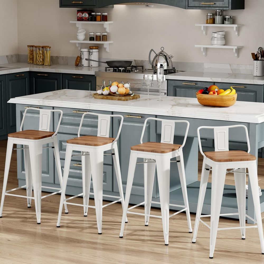Set Kursi Bar 26 Inci (4 Buah) - Home Bar Stools ulasan dan harga