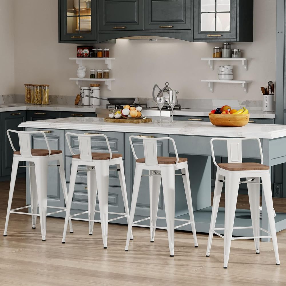 Set Kursi Bar 26 Inci (4 Buah) - Home Bar Stools ulasan dan harga