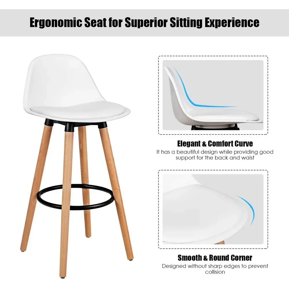 Set 4 Kursi Bar dengan Jok Kul - Home Bar Stools ulasan dan harga