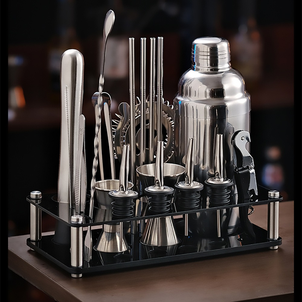 Koleksi Perlengkapan Bar, Pera - Home Bar Setup Kit ulasan dan harga