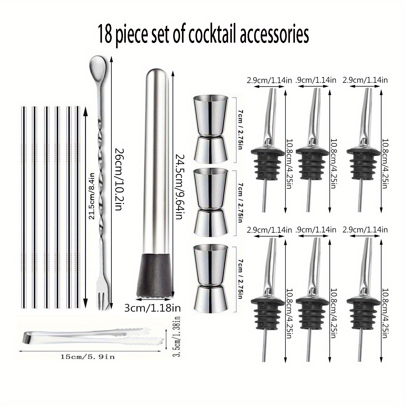 Koleksi Perlengkapan Bar, Pera - Home Bar Setup Kit ulasan dan harga