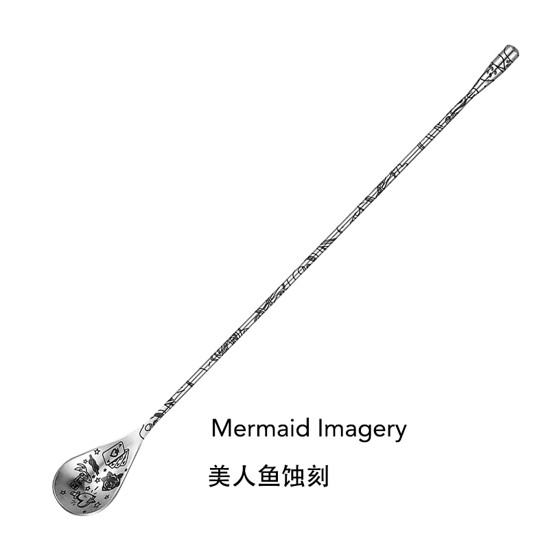 30Cm/40Cm/50Cm Sendok Bar Kokt - Bar Spoon Twisted ulasan dan harga