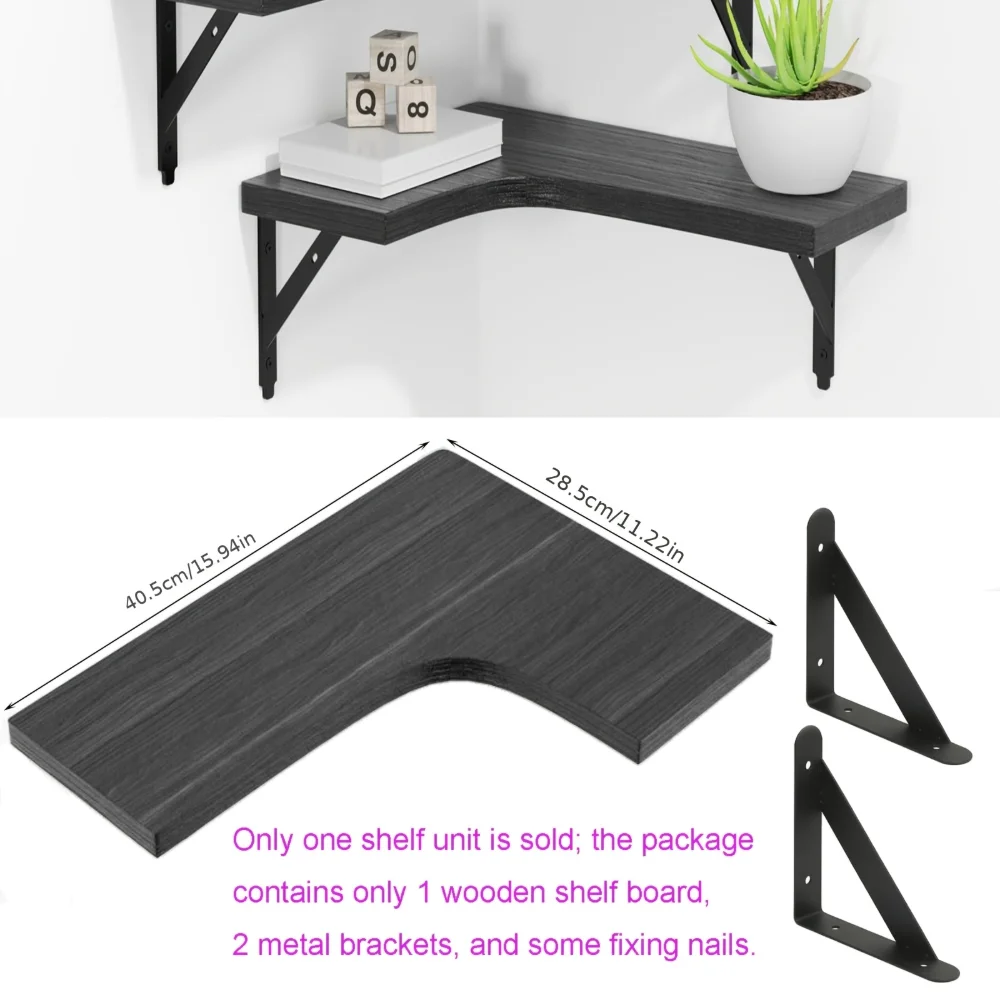 Rak Dinding Kayu Alami Motif S - Home Bar Shelf ulasan dan harga