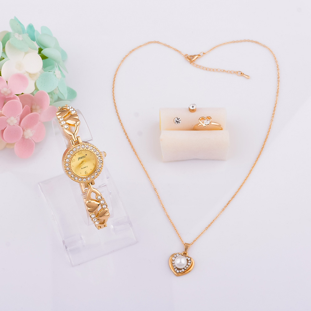 Set Jam Tangan Gelang Wanita B - Bar Cart Gold ulasan dan harga