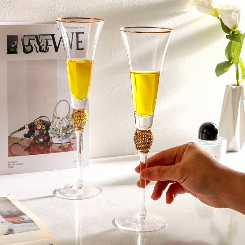 Set Gelas Highball Pelek Emas  - Highball Glass Set ulasan dan harga