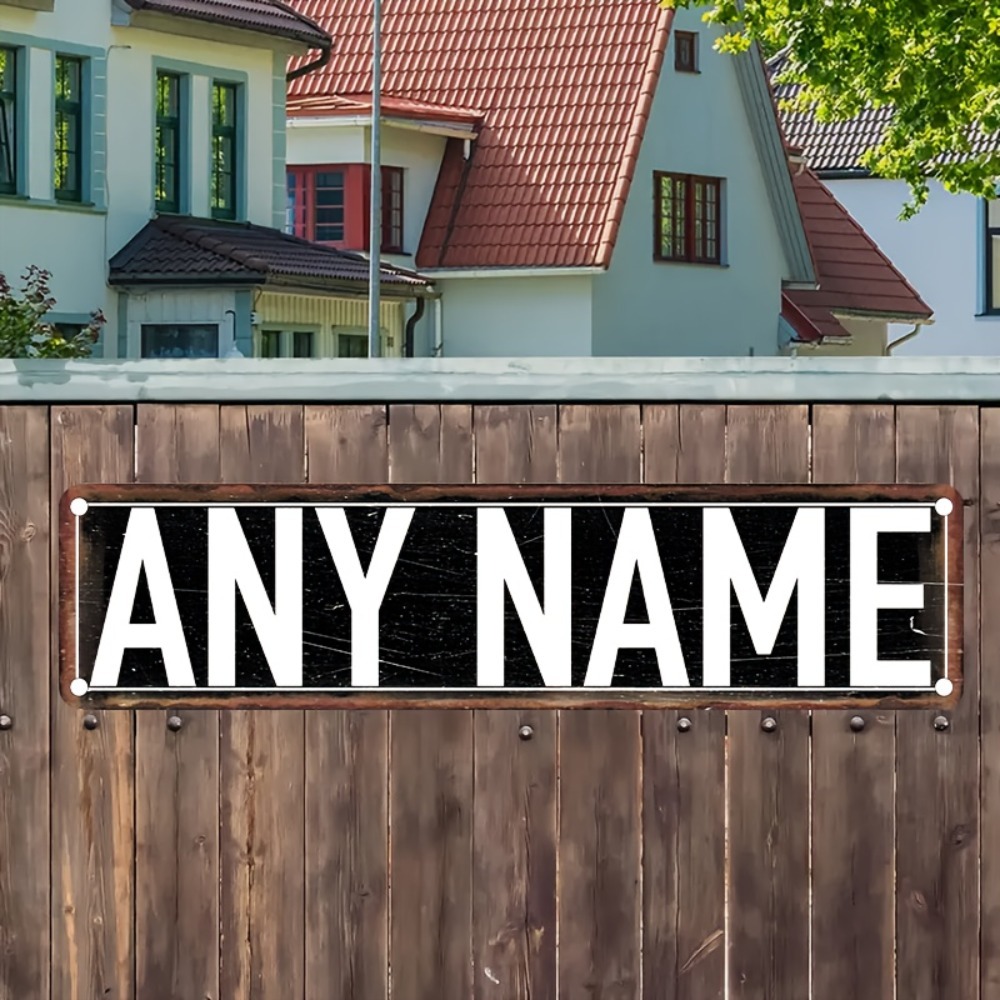 Papan Nama Jalan Aluminium Kus - Home Bar Signs ulasan dan harga