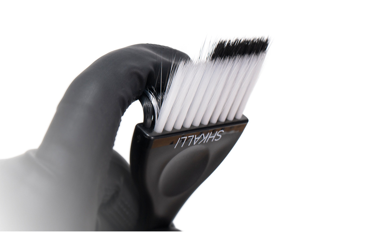 Kuas Pewarna Rambut, Kuas Krim - Home Barbershop ulasan dan harga