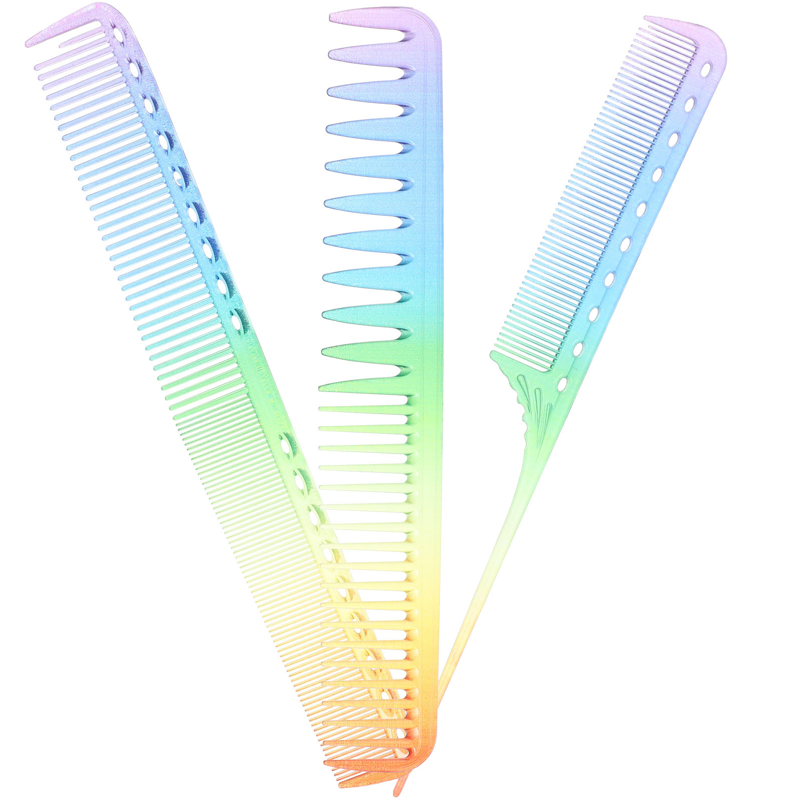 3Pcs Sisir Potong Rambut Salon - Home Barber ulasan dan harga
