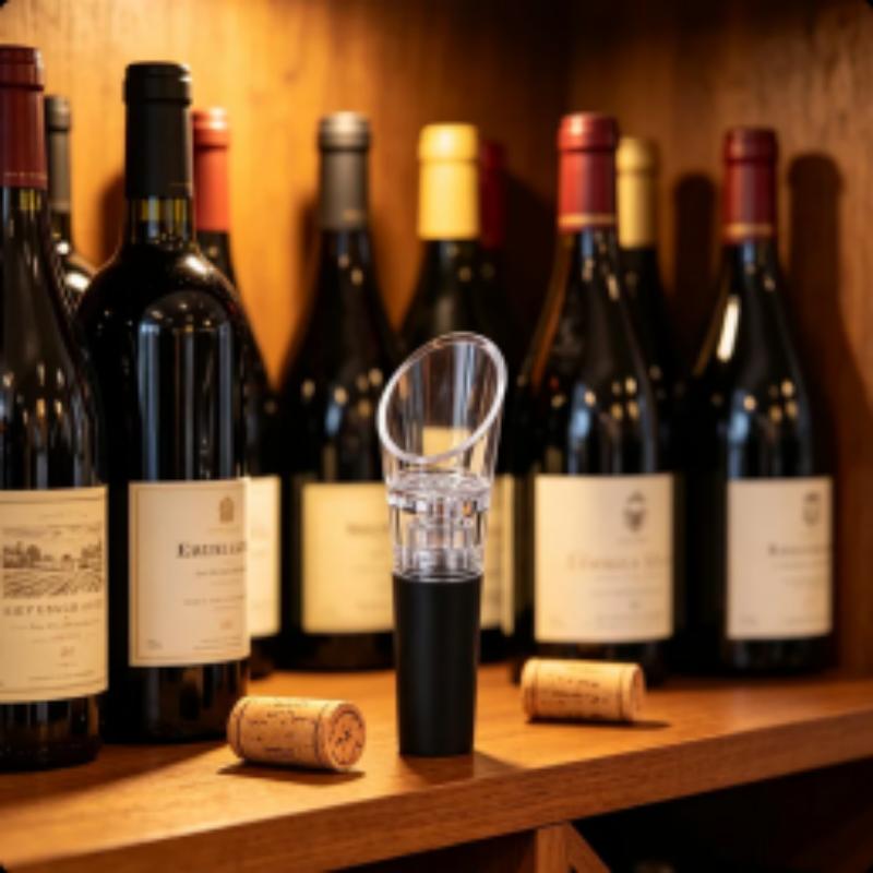 Aerator Wine Pourer Spout Deng - Wine Preservation Pump ulasan dan harga
