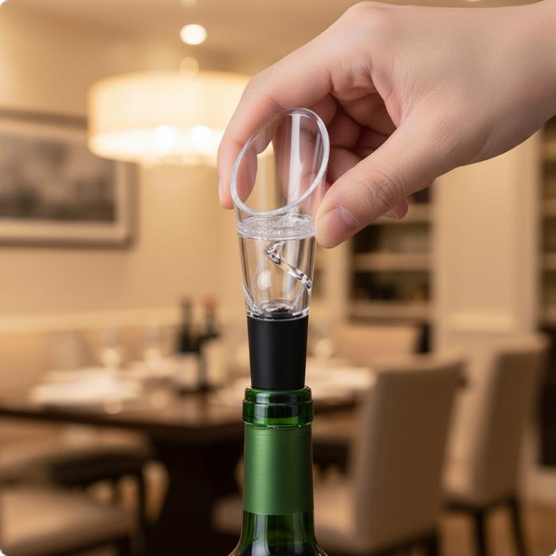 Aerator Wine Pourer Spout Deng - Wine Preservation Pump ulasan dan harga