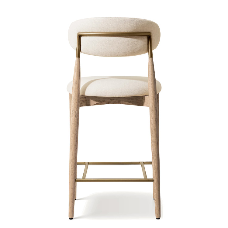 Kursi Bar Kayu Gaya Nordik Bar - Home Bar Stools ulasan dan harga