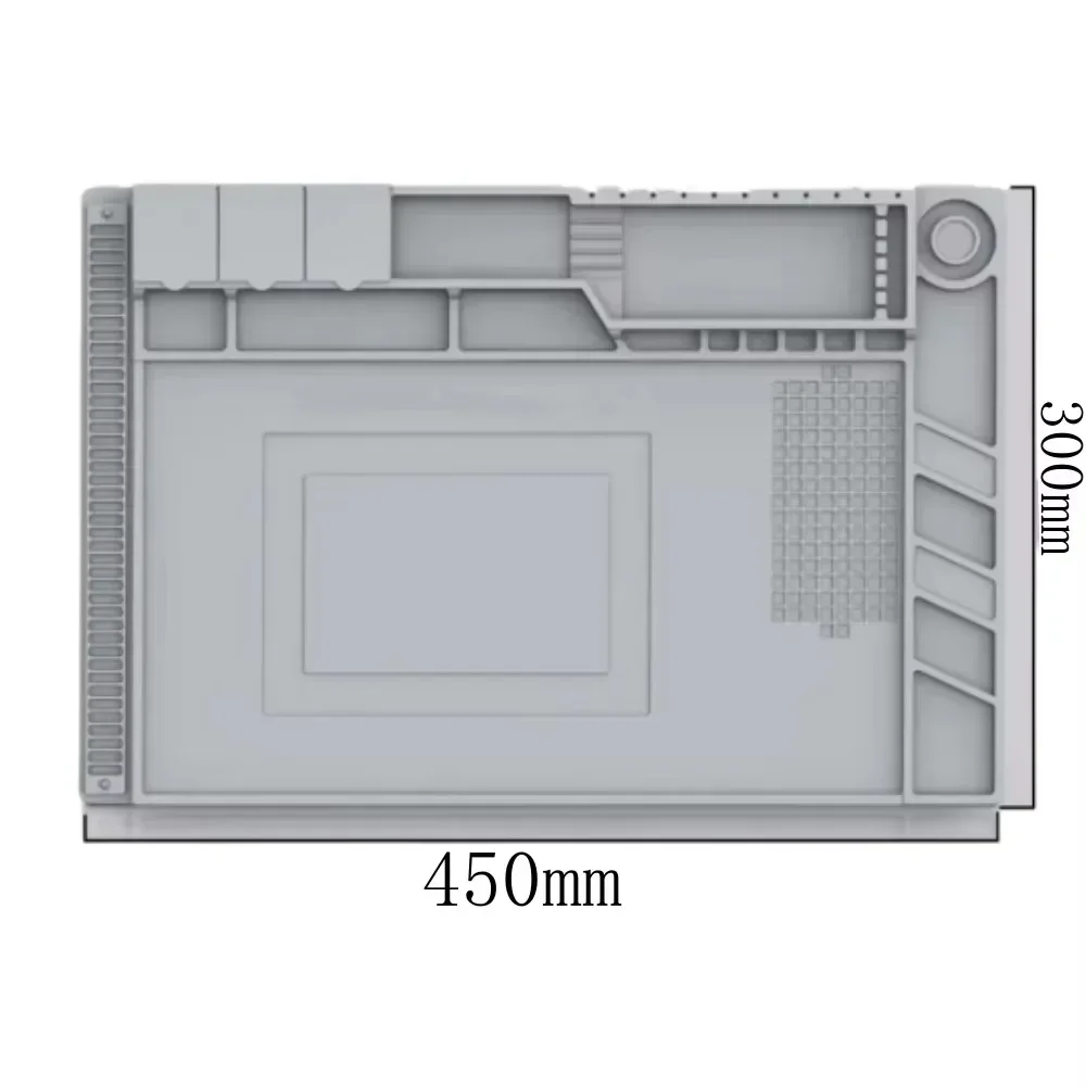 45*30CM Alas Kerja Insulasi Pa - Bar Mat Rubber ulasan dan harga