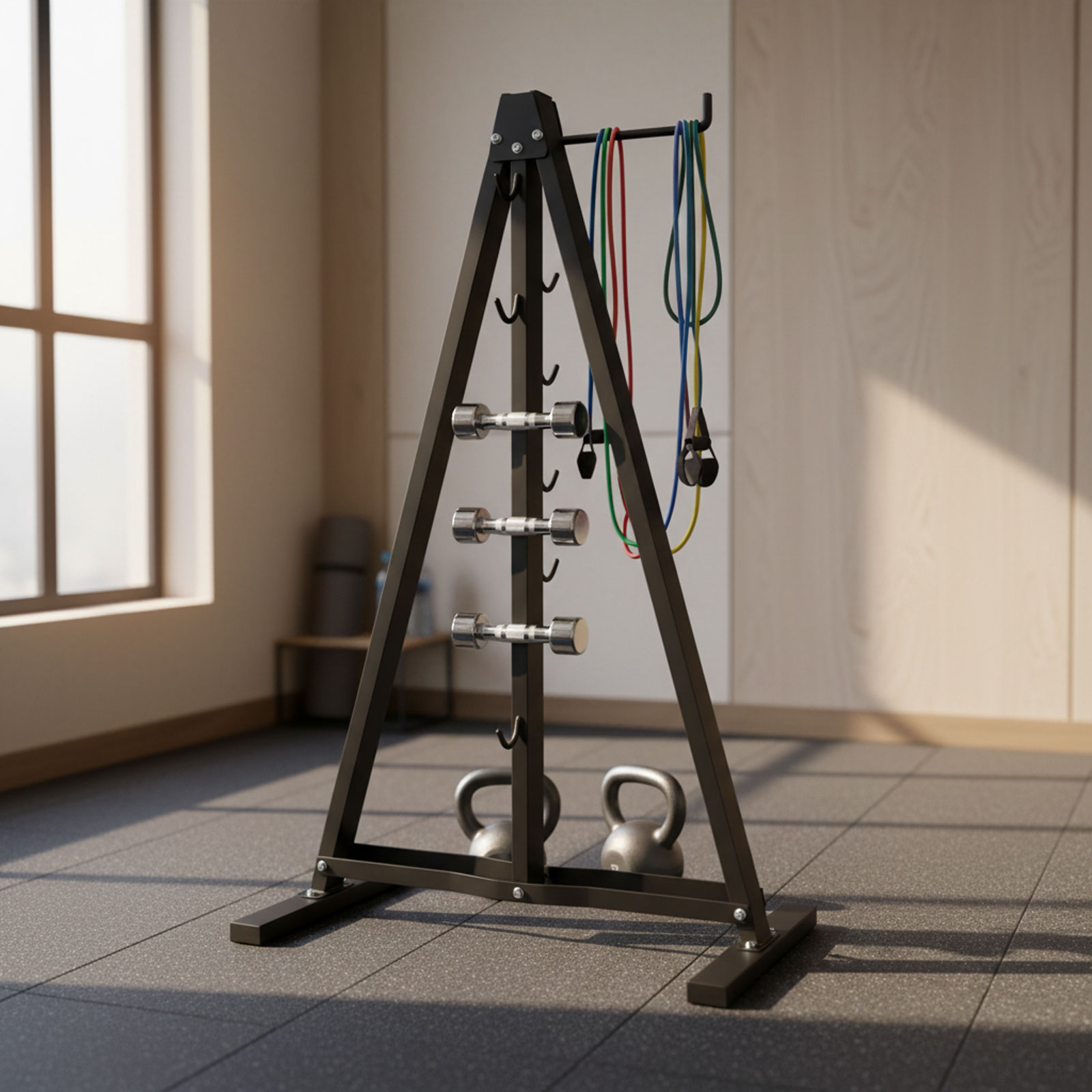 Rak Penyimpanan Alat Latihan L - Home Bar Setup ulasan dan harga