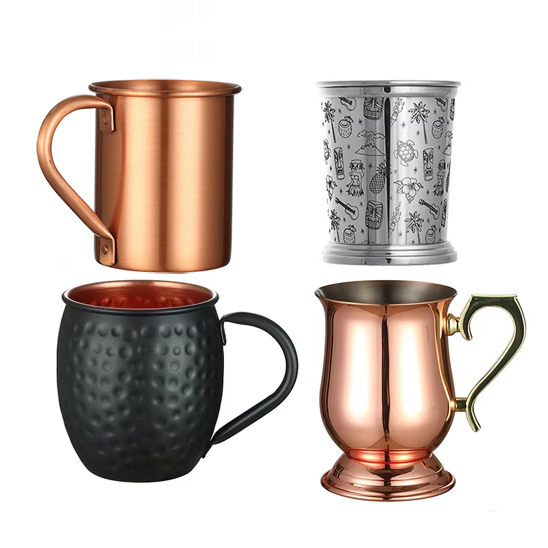 Gelas Minum Air Gelas Bir Jeni - Mule Copper Mug ulasan dan harga