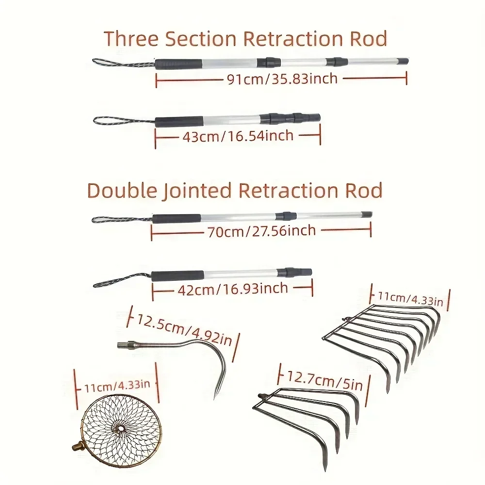 1 Buah Joran Pancing Aluminium - Ice Pick Pick ulasan dan harga