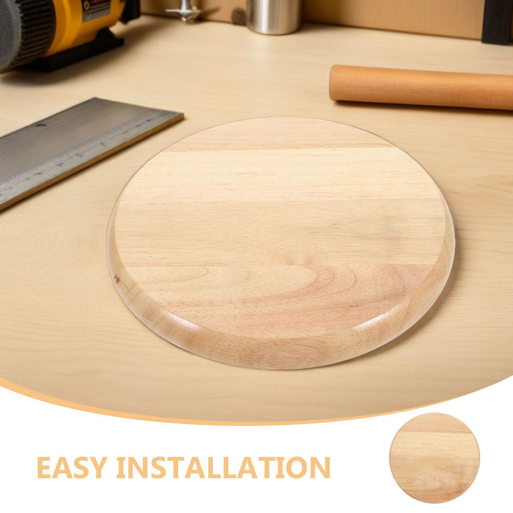 2 Buah Kursi Kayu Solid Bulat  - Home Bar Stools ulasan dan harga