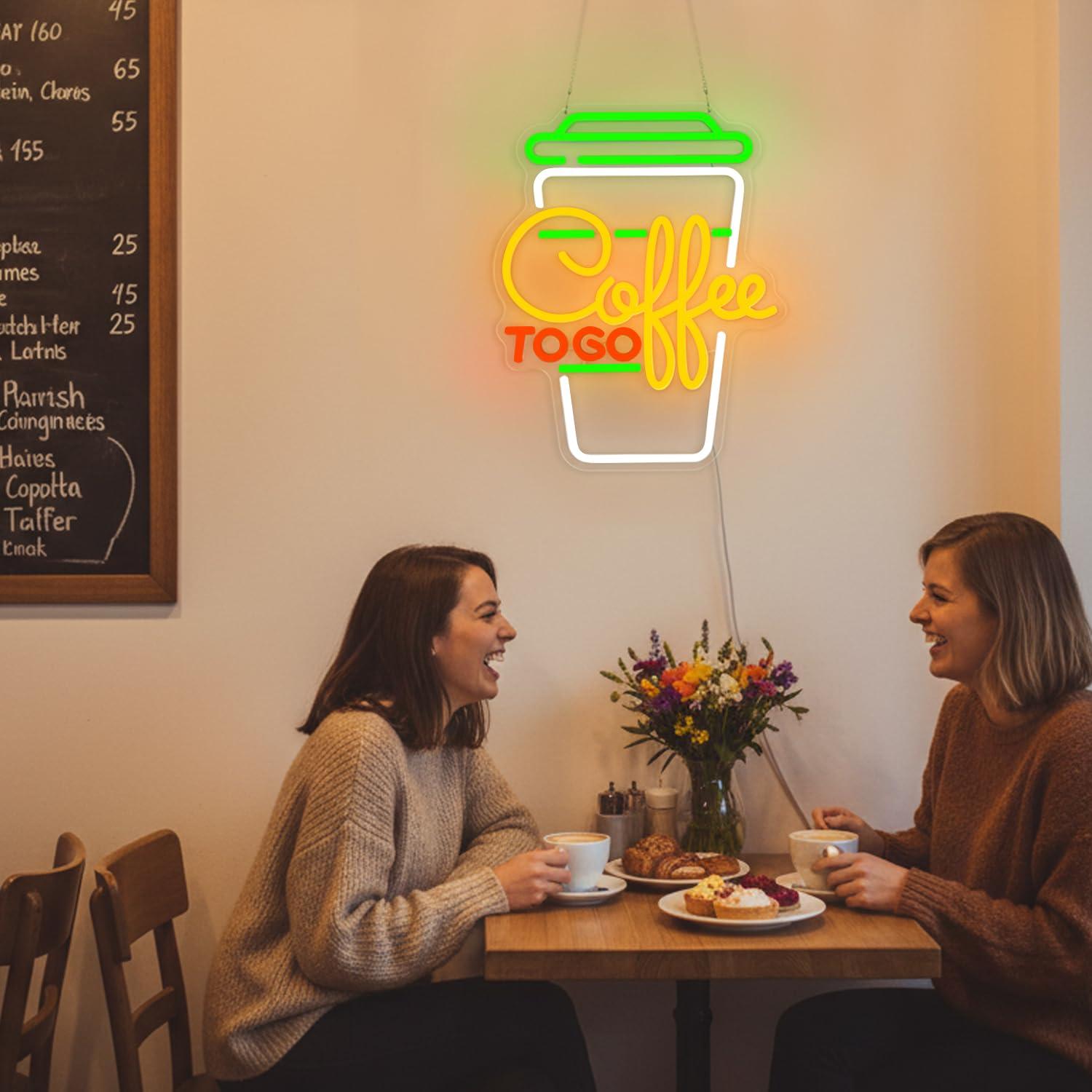 Lampu LED Neon Sign Kopi USB y - Home Bar And Restaurant ulasan dan harga