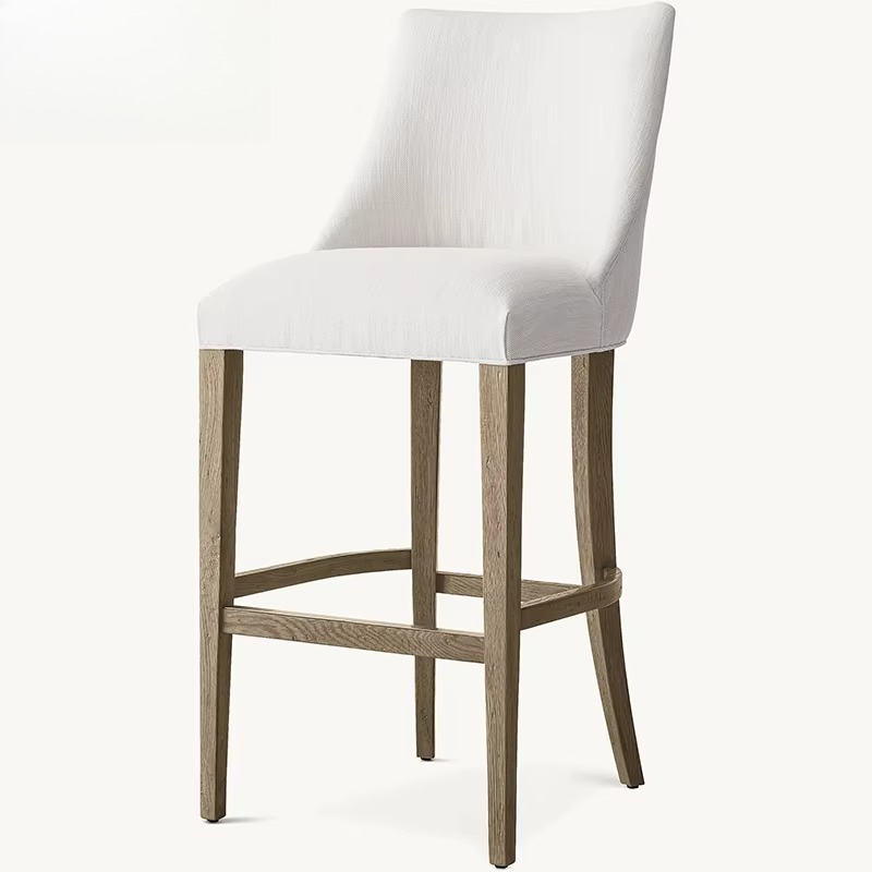 Kursi bar kayu solid mewah rin - Home Bar Stools ulasan dan harga