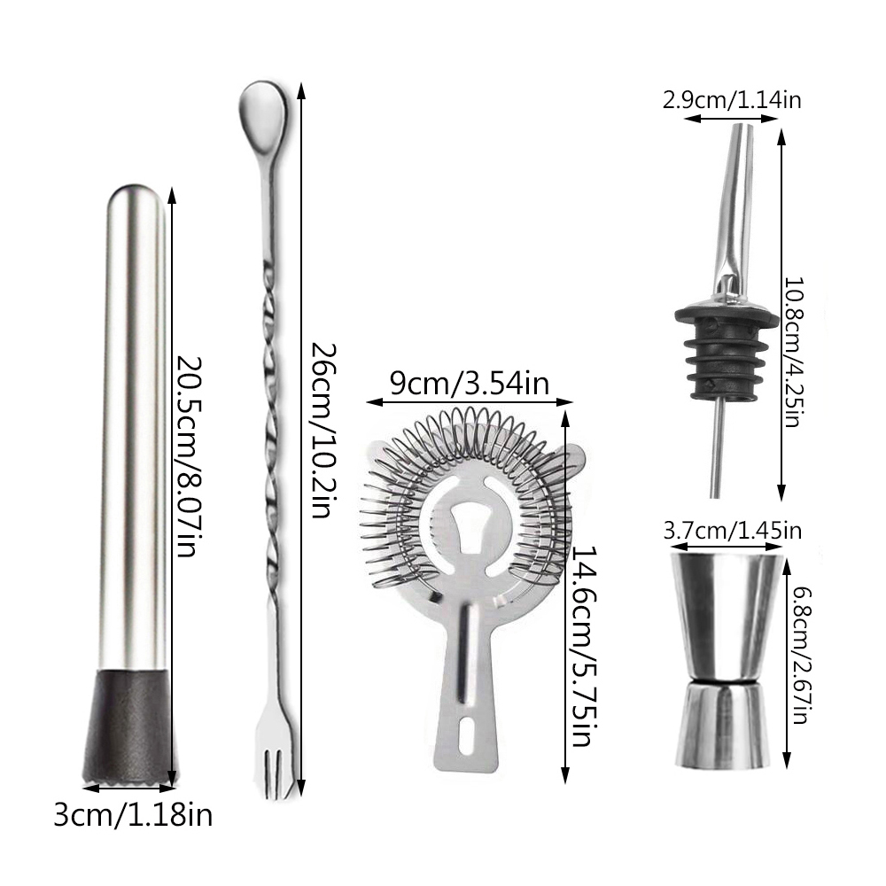 Koleksi Perlengkapan Bar Berga - Home Bar Setup Kit ulasan dan harga