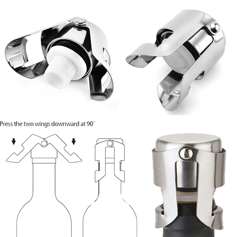Sumbat Sampanye Sumbat Anggur  - Wine Preservation Pump ulasan dan harga