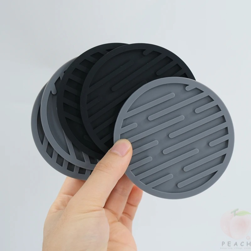 Tatakan Gelas Silikon 10Cm Bul - Bar Mat Rubber ulasan dan harga