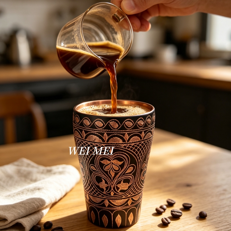 Cangkir Kopi Tembaga Buatan Ta - Mule Copper Mug ulasan dan harga