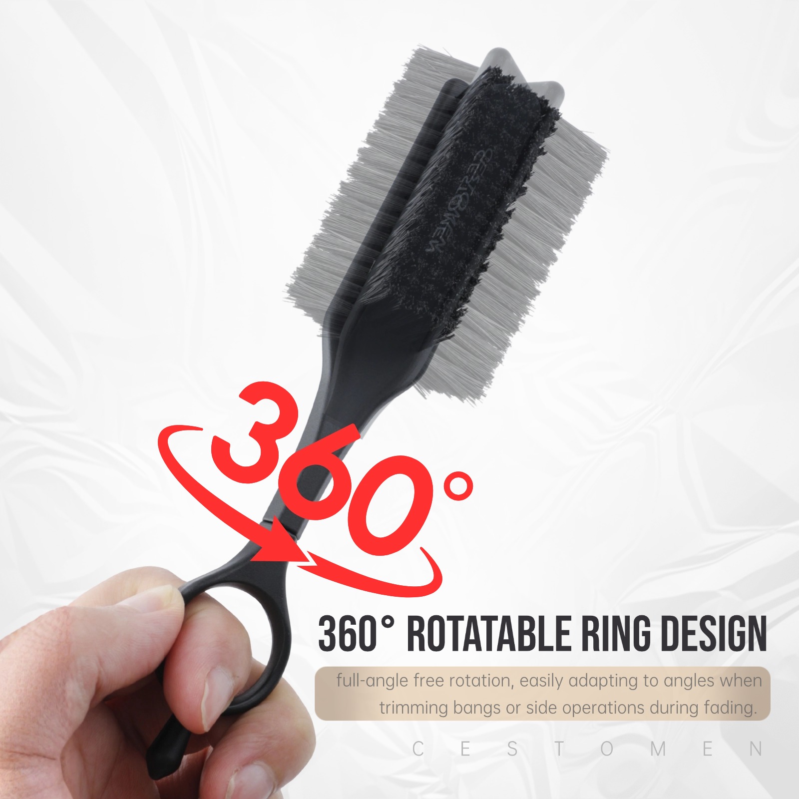 3Pcs Perlengkapan Penataan Ram - Home Barber ulasan dan harga